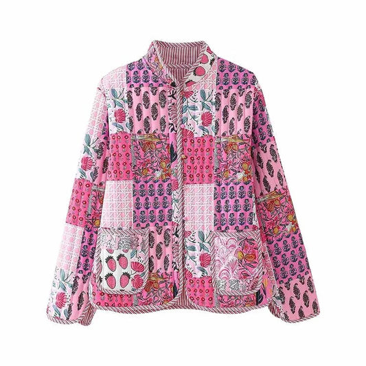 Veste Patchwork Bohème