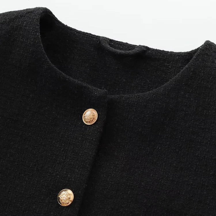 Veste Minimaliste à Boutons