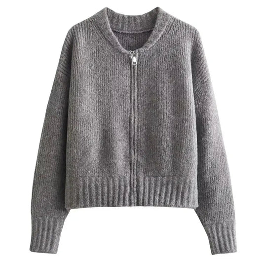 Cardigan Zippé Douillet