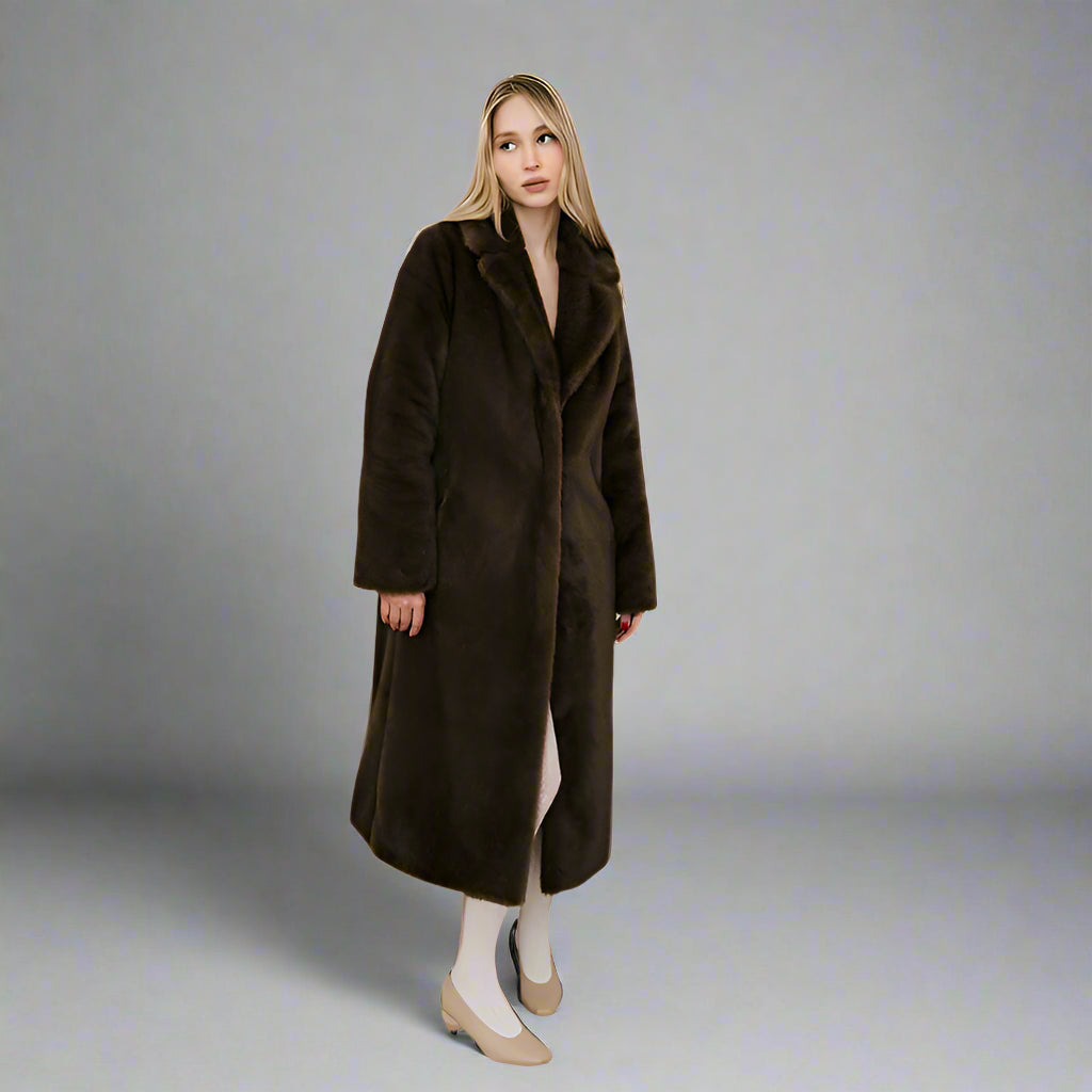 Manteau Long Élégance Luxe